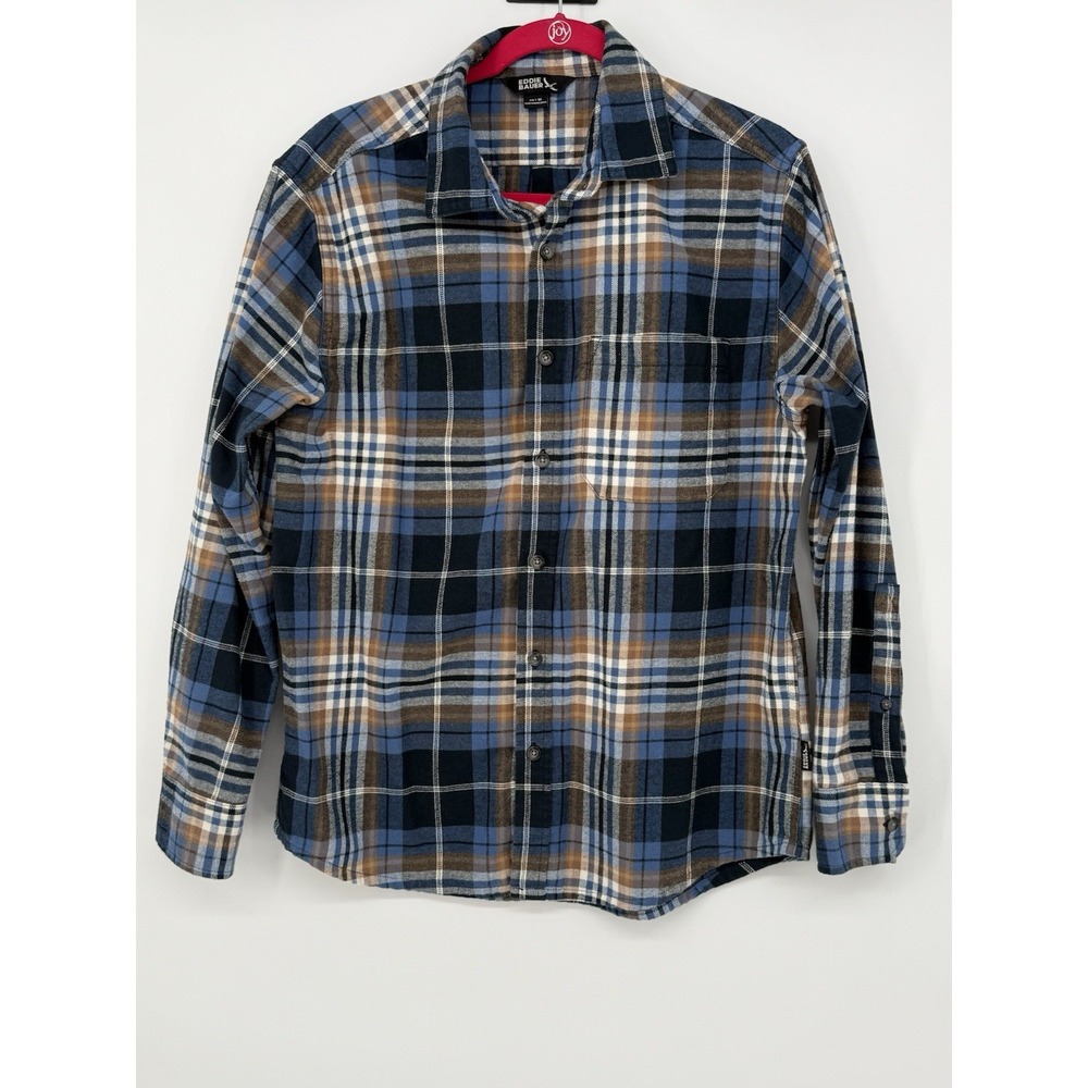 Eddie Bauer Men's Button Down Flannel Medium